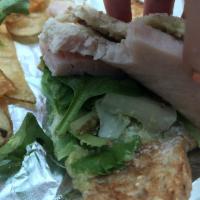 Turkey Club Sandwich · 