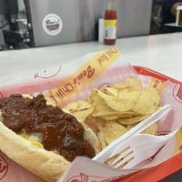 Veggie Dog · All the Ben's goodness without the meat. 
 Enjoy the taste of our veggie chili dog.  We rec...