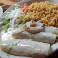 Enchiladas Seafood · 