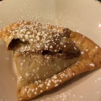 Nutella Cheesecake Empanada · 