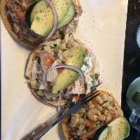 Shrimp Ceviche Tostadas · 