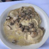 Portobello Mushroom Ravioli · 