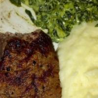 Filet Mignon · A 12 oz filet served with your choice of Bearnaise sauce.