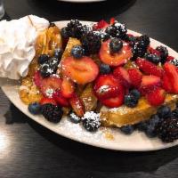 Mixed Berry Stuffed French Toast · 