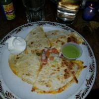 Shrimp Quesadilla · 