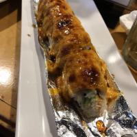 Las Vegas Roll · Deep-fried roll, crab meat, avocado, cream cheese, sweet sauce. 6-8 pieces.