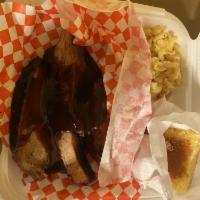 3 Meats with 2 Sides Plate · 