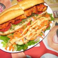 Chicken Kabob Sandwich · 