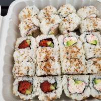 Spicy Tuna Roll · 8 pieces. Spicy tuna with cucumber.