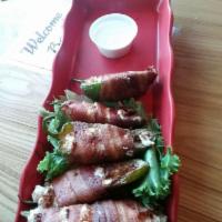 Bacon Wrapped Jalapeno Poppers · 