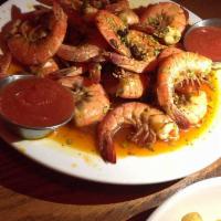 Spiced Shrimp · Our famous peel and eat recipe - cooked to order. Gluten free.