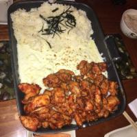 / Fire Chicken with Egg Rice · 
