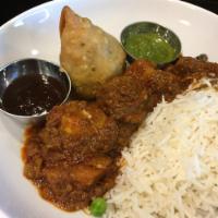 Lamb Vindaloo · A spicy combination of red chillies, Indian spices and vinegar. Gluten free.