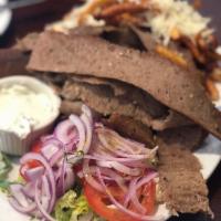 Beef & Lamb Gyro Platter · 