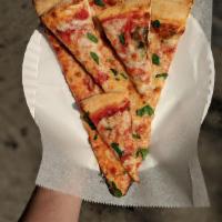 Vinnie's Famous Pizza on Pizza · Our cheese pie topped with mini cheese slices.