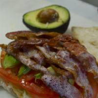 Super Avocado BLT Sandwicheez · Crispy bacon, avocado, Swiss cheese, lettuce, tomato and mayo. Add turkey for an additional ...