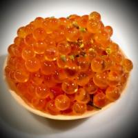 Cherry Trout Roe Tartlets · 