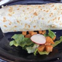 Carne Asada Burrito · Grilled steak with choice of beans, rice, pico de gallo, and tortilla or try it naked with l...