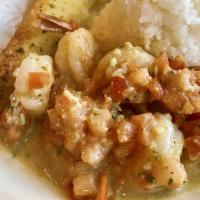 Jumbo Shrimp Scampi with Linguine · 