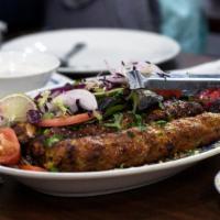 Zafran Mix Grill with Rice for 2 People · Signature dish. Malai boti, chicken tikka boti, chicken leg thigh, chicken kabab, lamb kabab...