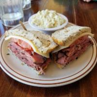 Hot Pastrami Sandwich · all full sandwichs with one side