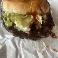Western Bacon BBQ Burger · 