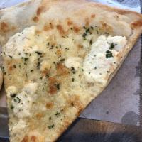 White Pizza · Seasoned ricotta, mozzarella and parmigiano