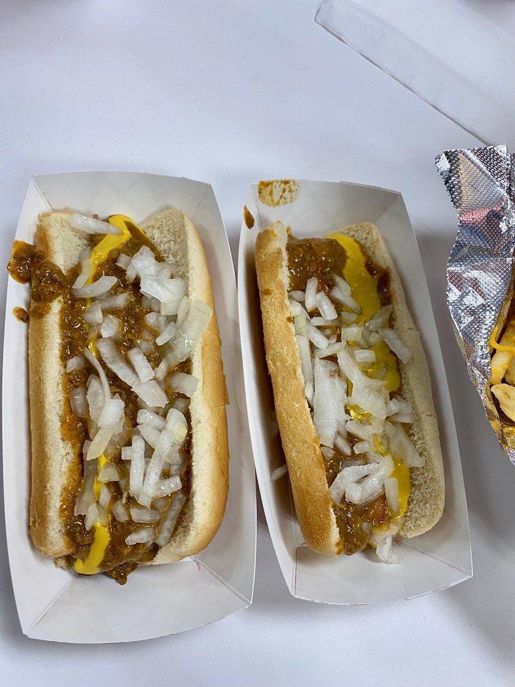 Cloos' Coney Island · Hot Dogs · Burgers