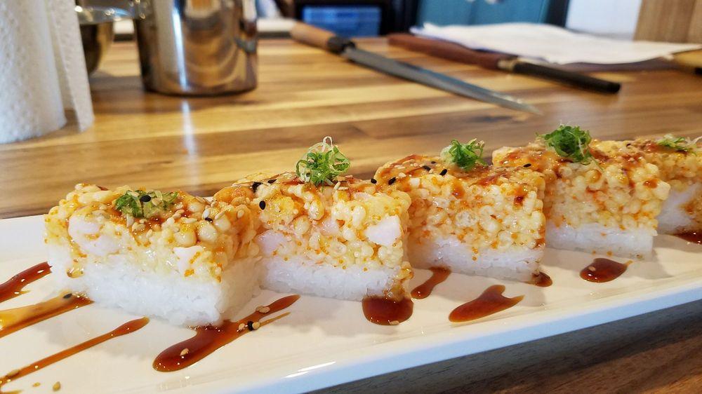 Crunchy Shrimp Baterra Roll · 