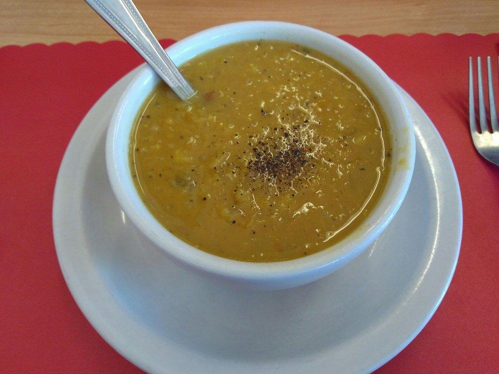 Lentil Soup · Savory legume soup. 