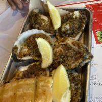 Oyster on The Half Piece Shell · 