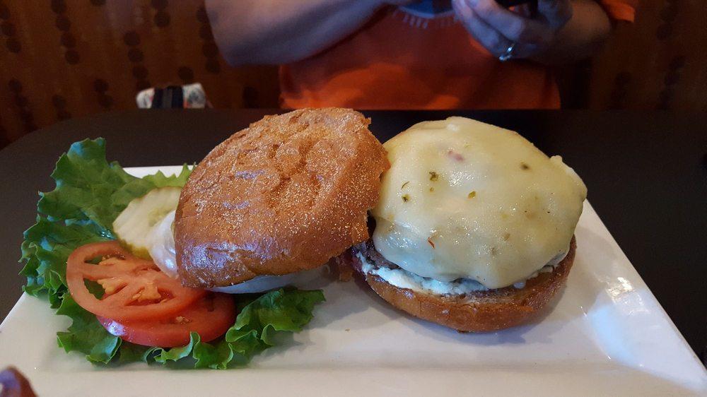 Green Chile Cheeseburger · Green chile, pepper jack cheese and green chile mayo.