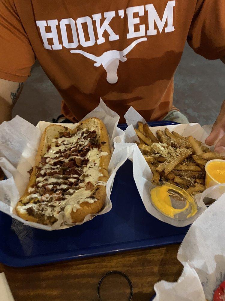 Philly's Phamous Cheesesteaks · Food Trucks · Cheesesteaks · Sandwiches