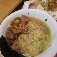Beef Tendon Noodle Soup · 