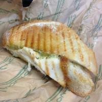 Chicken Pesto Panini · 