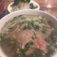 Xe Lua Egg and Rice Noodle Soup · 