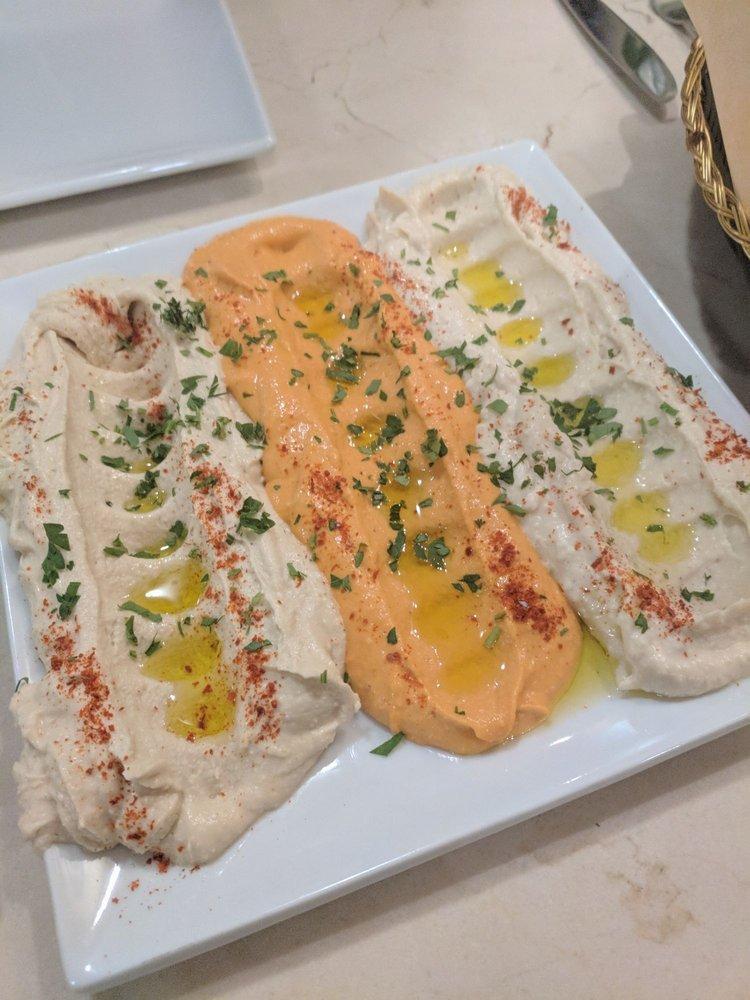 Hummus Trio · Choice of any three hummus appetizers from our selection