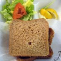 Fired Whiting Sandwich · 
