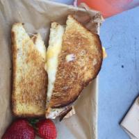 Mousetrap Sandwich · Tillamook cheddar, Monterey jack, creamy havarti on local sourdough. Gluten-free bread for a...