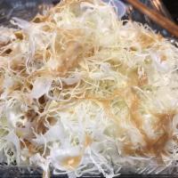 Finely Shaved Cabbage Salad · 