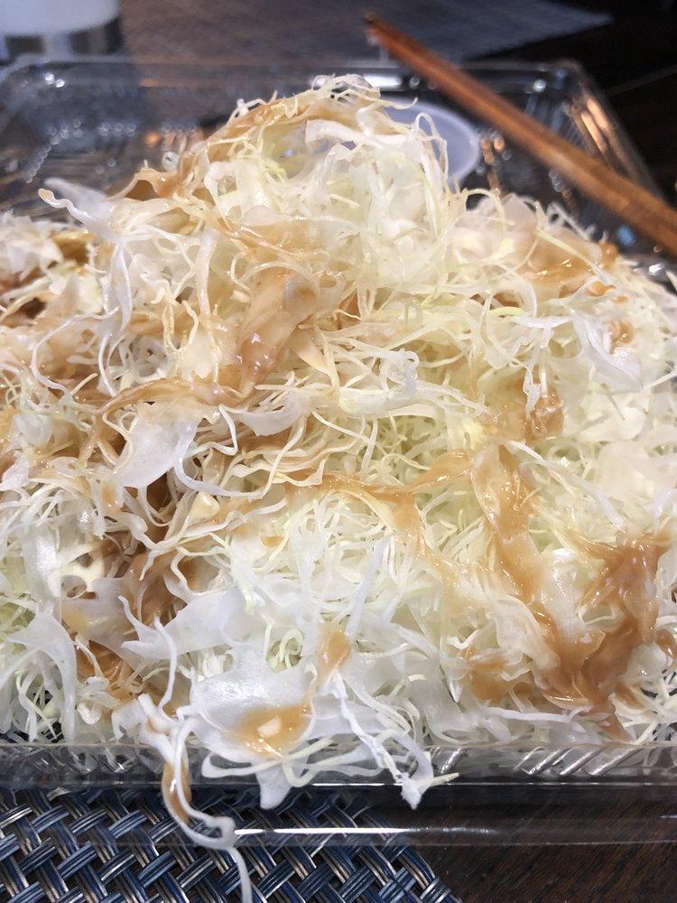 Finely Shaved Cabbage Salad · 