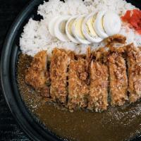 Fried Chicken Cutlet Curry · 