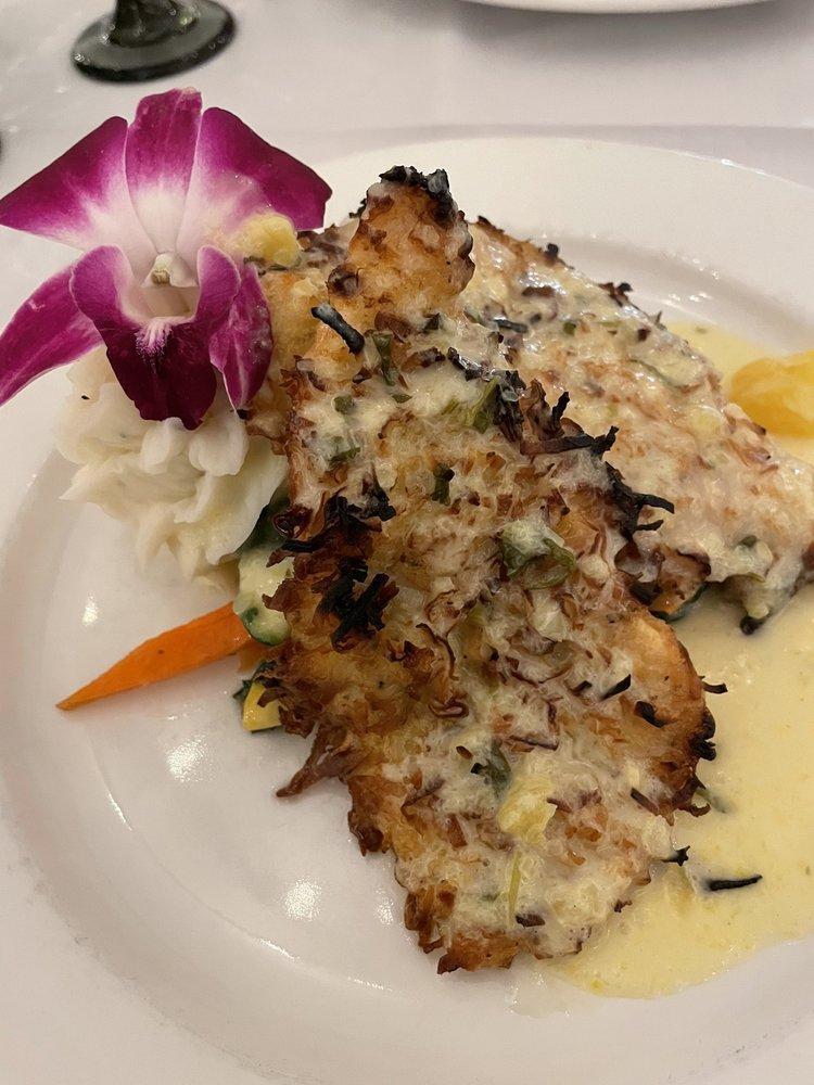 Almond Crusted Grouper · 