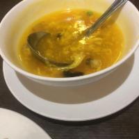 Seaweed Egg Drop Soup · 