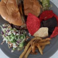 Curd Burger · Certified Hereford beef hand-pattied in-house, and served on a baked bun with pepper jack ch...