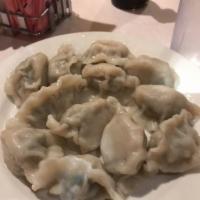 Boiled Chinese Pork Dumplings or Boiled Celery Dumpling · 