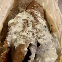 Chicken Gyro · Grilled chicken seasoned with our special Mediterranean spices and topped with tzatziki sauc...