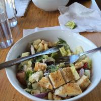 The Med Salad with Grilled Chicken · 