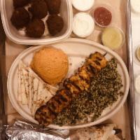 Chicken Kebab Plate · 