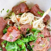 Dry Beef Noodle · 